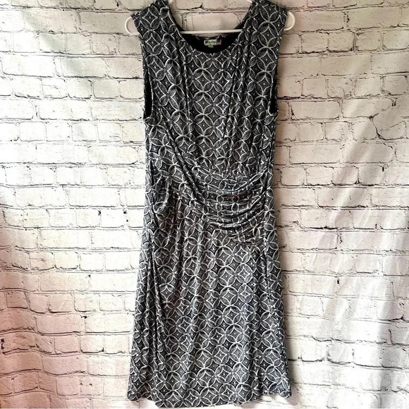 Kut from the Kloth Navy Blue Mollee Midi Fitted‎ Dress Size 12 - Picture 1 of 10